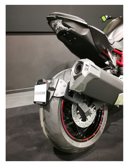 Lick Wheel License Plate Holder ACCESS DESIGN - Kawasaki Z H2