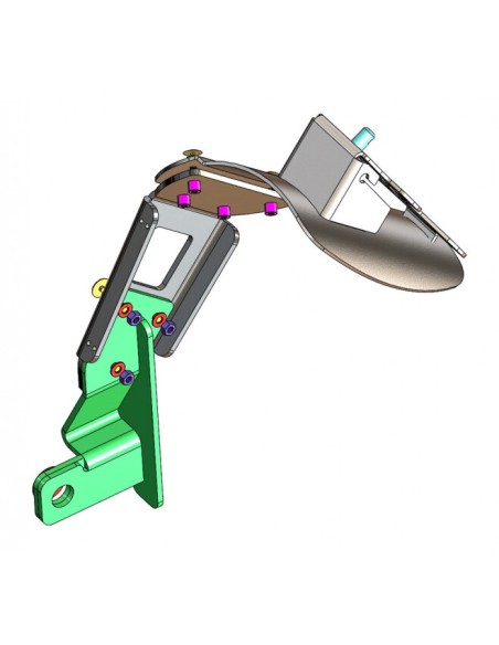 Suport plăcuță de înmatriculare Lick Wheel ACCESS DESIGN - Kawasaki Z H2