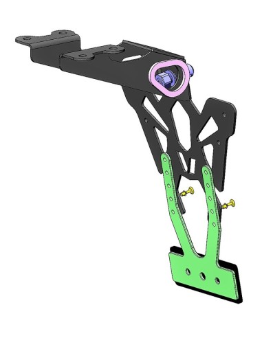 V PARTS Plate Holder Black - Yamaha...
