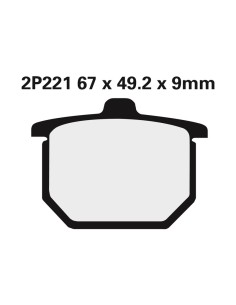 NISSIN Street Semi-Metallic...