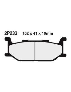 NISSIN Street Semi-Metallic...