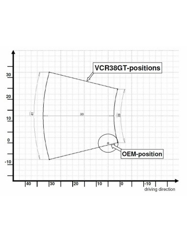 GILLES TOOLING VCR38GT Adjustable Rearset Black Honda CBR600RR