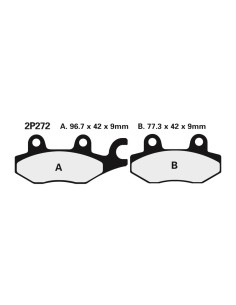 NISSIN Street Semi-Metallic...