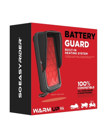Carcasă verticală pentru telefoane cu cutie completă, SO EASY RIDER Warm Up