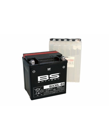 BS BATTERY Battery Maintenance Free with Acid Pack - BIX30L-BS