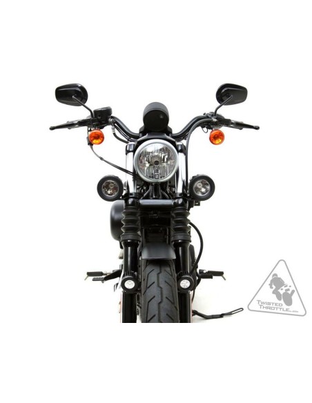 DENALI Forks Tubes Light Mount Ø39-49mm Black