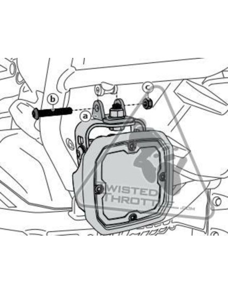 DENALI pentru lumini pentru bară de protecţie BMW