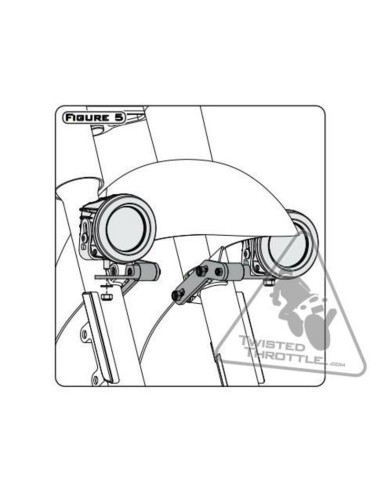 DENALI Fender Light Mount Harley... DENALI Fender Light Mount Harley...