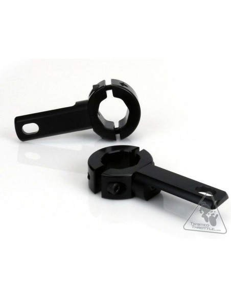 DENALI Cadru și bare de blocare Suport pentru lumină Ø21-29mm Negru