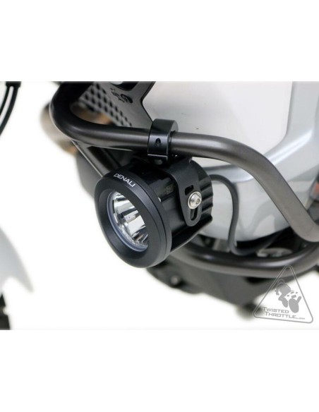 DENALI Cadru și bare de blocare Suport pentru lumină Ø21-29mm Negru