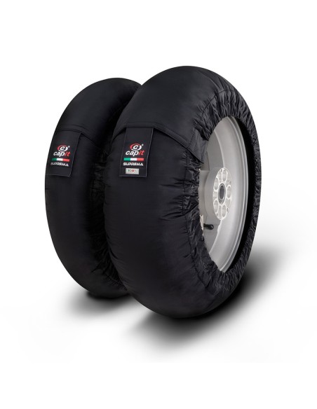 CAPIT Suprema Spina Tire Warmer Size S/M (90-17'' / 125-17'') Black
