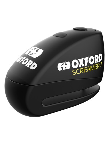 Blocare disc OXFORD Screamer 7 - Ø7mm negru
