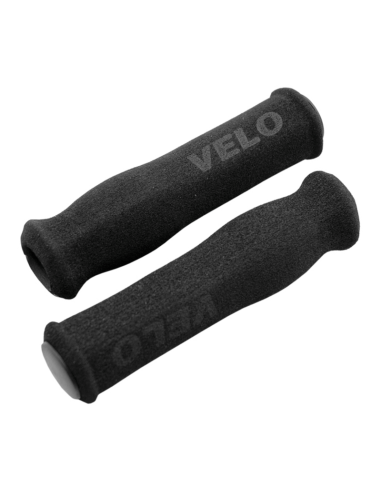 Velo Bicycle Grips Foam Hexagonal Black