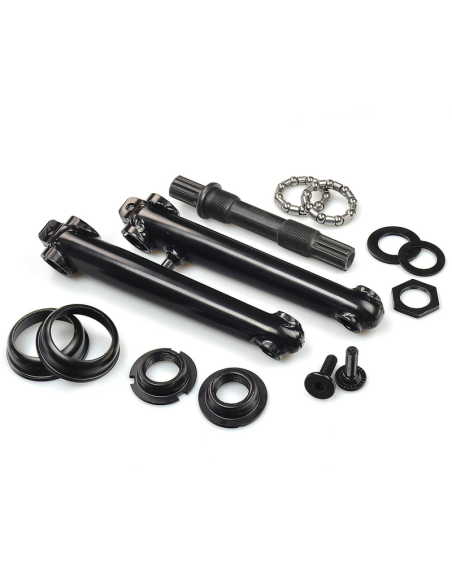 PROWHEEL Bmx Crankset (Cranks+Axle) 8T Axle Taper Crank 170Mm