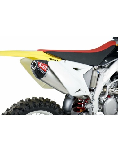 Piese post-vânzare YOSHIMURA RS4 inoxidabil/alu Toba de eșapament Capac din carbon Suzuki RM-Z450