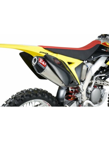 Piese post-vânzare YOSHIMURA Toba de eșapament din titan/carbon RS4 757055 Suzuki RM-Z250