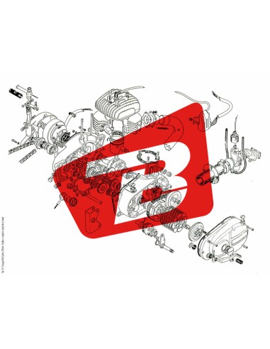 YOSHIMURA Piese post-vânzare Distanțiere Evacuare RS-9 din aluminiu