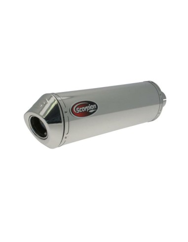 SCORPION LEFT-HAND OVAL STAINLESS MUFFLER, LENGTH 300MM FOR YZF-R1 09-10