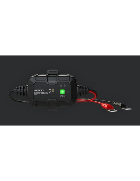 NOCO Genius2D Smart Battery Charger Direct Mount Eyelet 12V 2A
