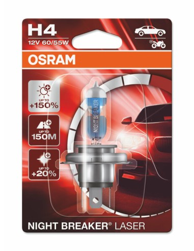 OSRAM H4 Night Breaker Laser Light...