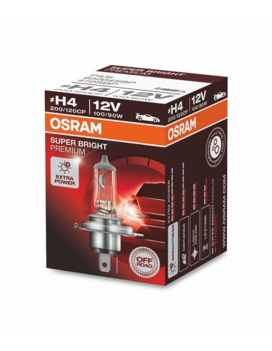 OSRAM Bulb Super Bright Premium H4...
