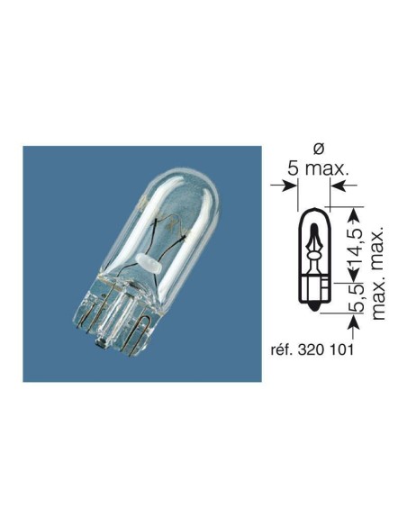 Becuri OSRAM Original Line 12V 1,2W - x10