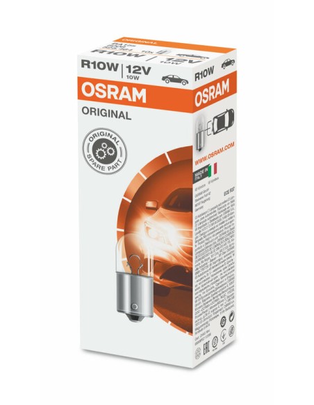 OSRAM Original Line R10W Becuri 12V 10W - x10