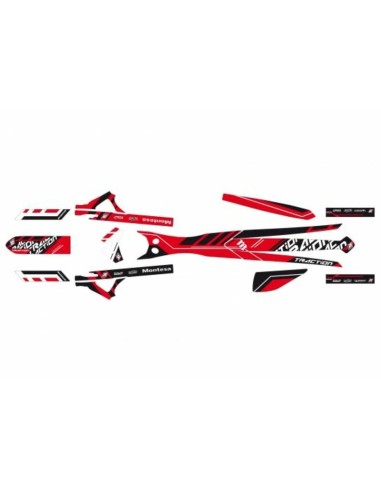Kit autocolante de tractiune BLACKBIRD Montesa Cota 260RT