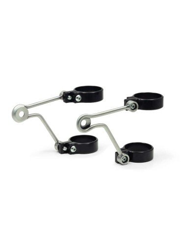 LSL Clubman Headlight Bracket Kit Stainless Steel Universal Ø41mm