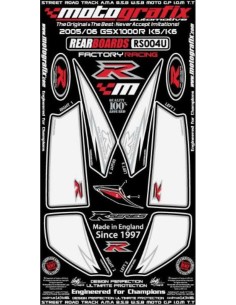 MOTOGRAFIX spate alb Suzuki...