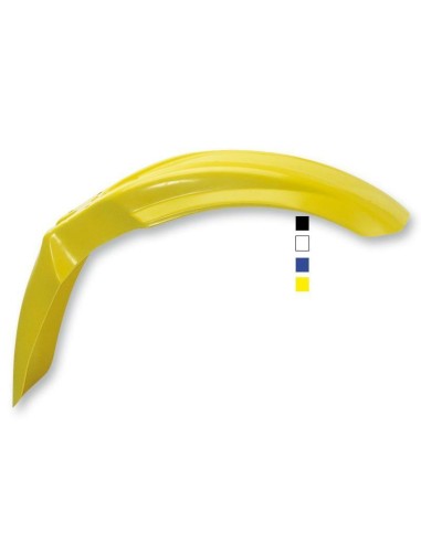 YELLOW FRONT MUDGUARD FOR TC,TE 1992-04 AND CR,WR125/250/360 2000-04