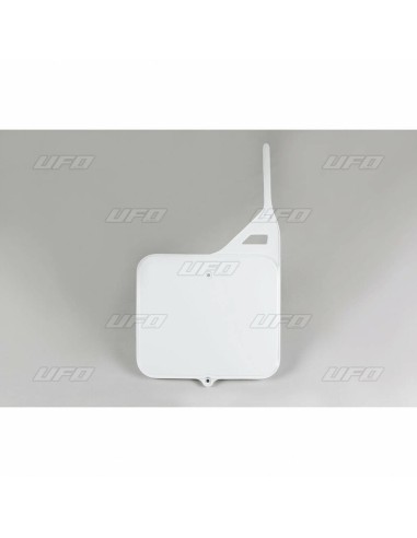 UFO Front Number Plate White TM