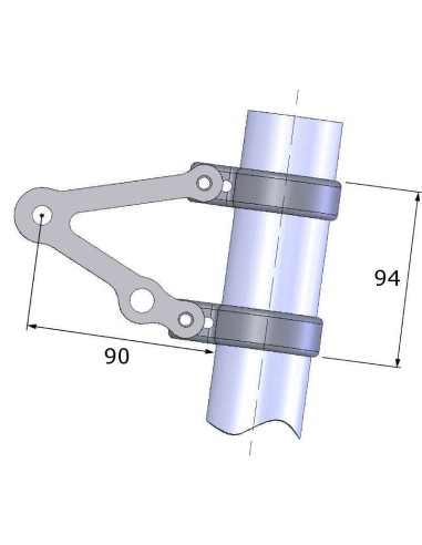 LSL Clubman Headlight Bracket Kit...