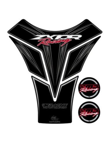 MOTOGRAFIX Tank Pad 4pcs Black Kawasaki ZX10R