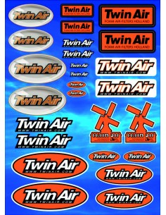 TWIN AIR Sheet of Stickers...