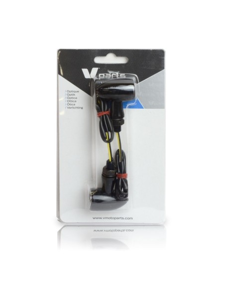 V PARTS Aluminium LED Indicator Set Clear Universal