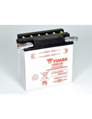 YUASA Battery Conventional without Acid Pack - 12N9-3A