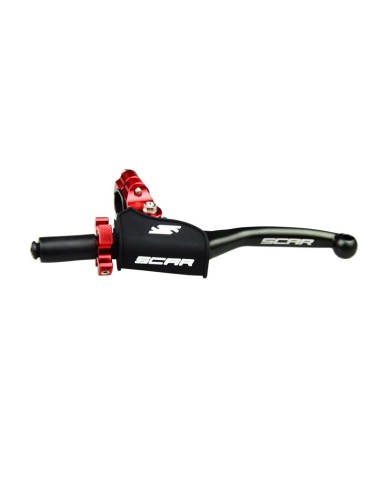 SCAR Universal Flex Lever + Perch Black - Red Adjuster