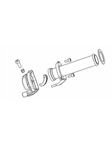 PIAGGIO THROTTLE HANDLES 112MM RANGE 50CC+LX125
