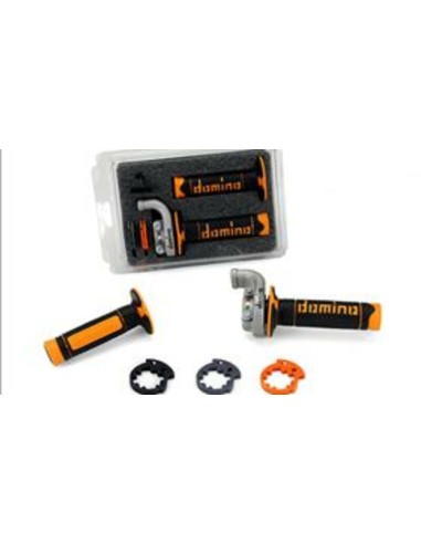 DOMINO KRK Throttle control orange KTM Husqvarna