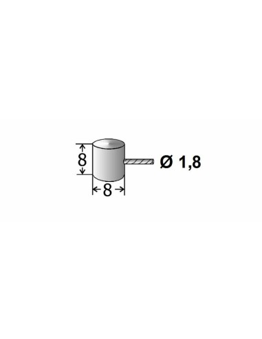 Cablu frana adaptabil TRANSFIL - 1,20m