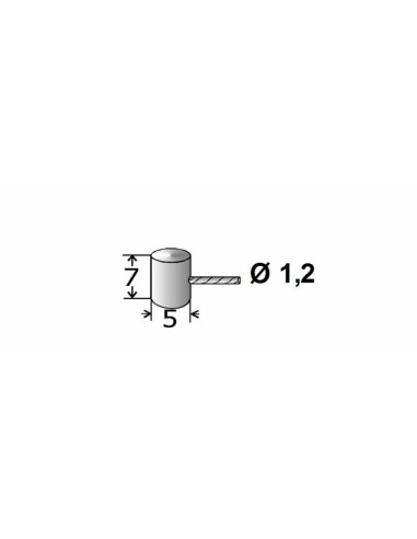 Cablu Gaz Adaptabil TRANSFIL - 1,20m