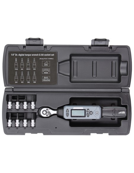 SUPER B Digital Torque Wrench 1/4’’ 3-30Nm