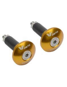 V PARTS Bar End Ø12-18mm Gold