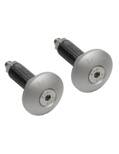 V-PARTS Bar End Ø12-18mm Alu