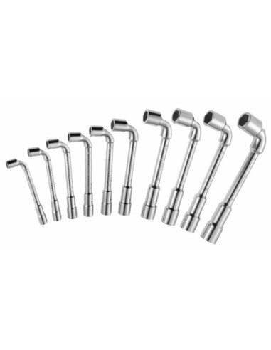 EXPERT Angled Socket Wrench Set 10pcs