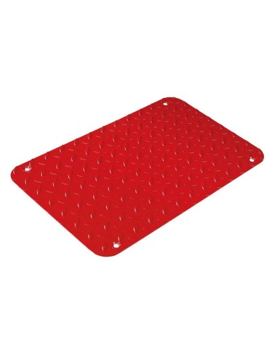 BIKE LIFT Anti-Skid Plate 550x340mm Red