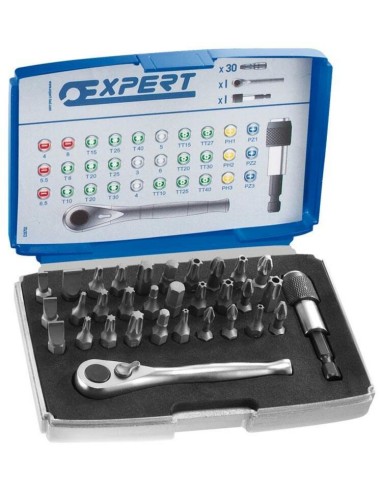 EXPERT 1/4'' bits set - 30 pieces