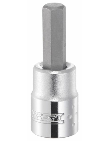 EXPERT 3/8" Drive Hexagonal Screwdriver Sockets 6mm - 6 Points