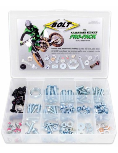 Bolt Pro Pack for Kawasaki KX/KX-F 125 to 450